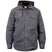 Hard Yakka Quilted Solid Shacket #colour_charcoal