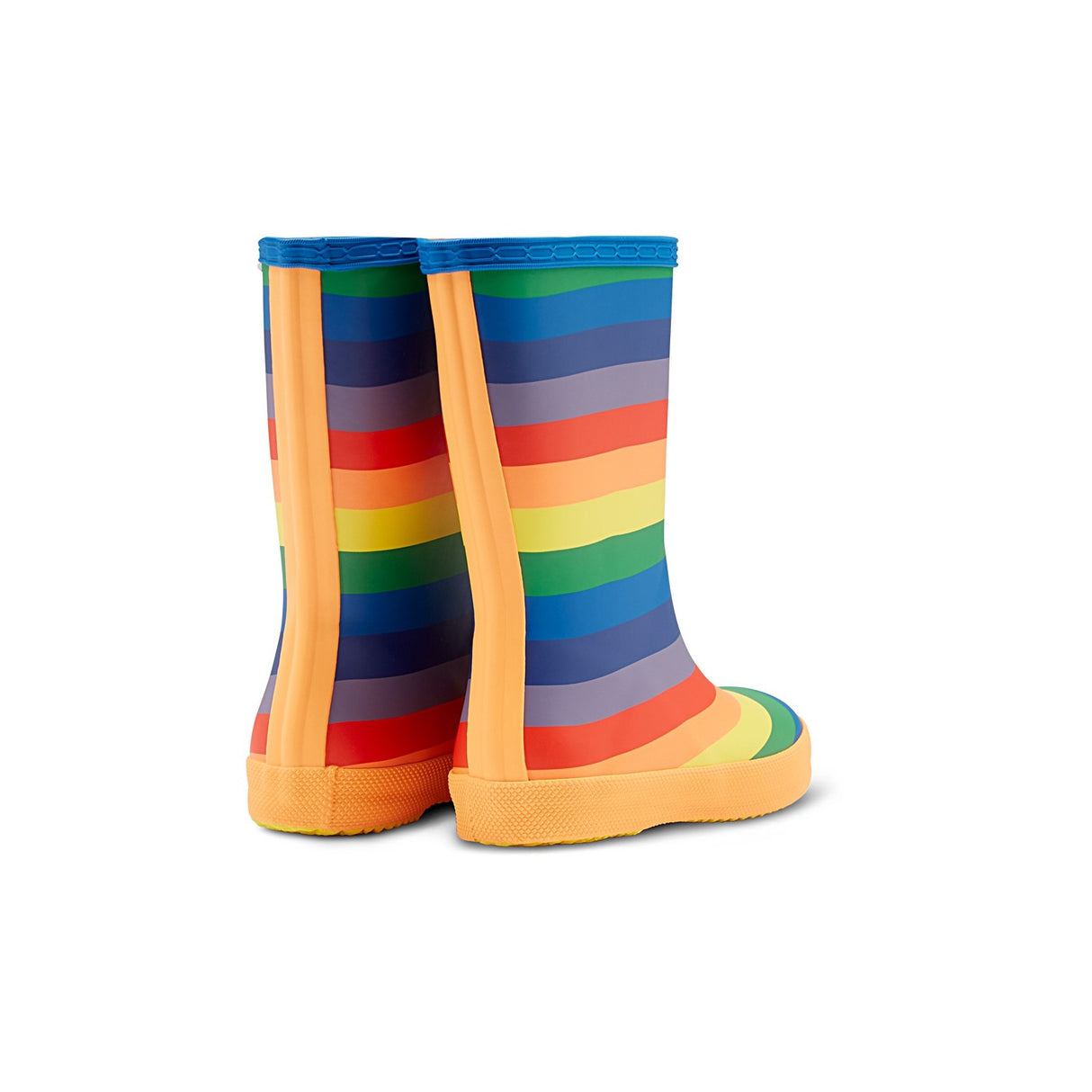 Hunter Kid Original First Classic Rainbow Print Wellington Boots