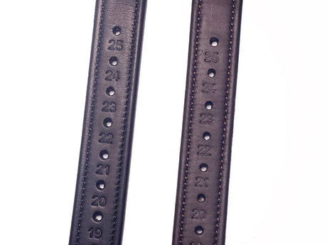 Henry James Precision Calfskin Stirrup Leathers #colour_brown