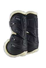 Stubben Hybrid Fleece Tendon Boots #colour_black