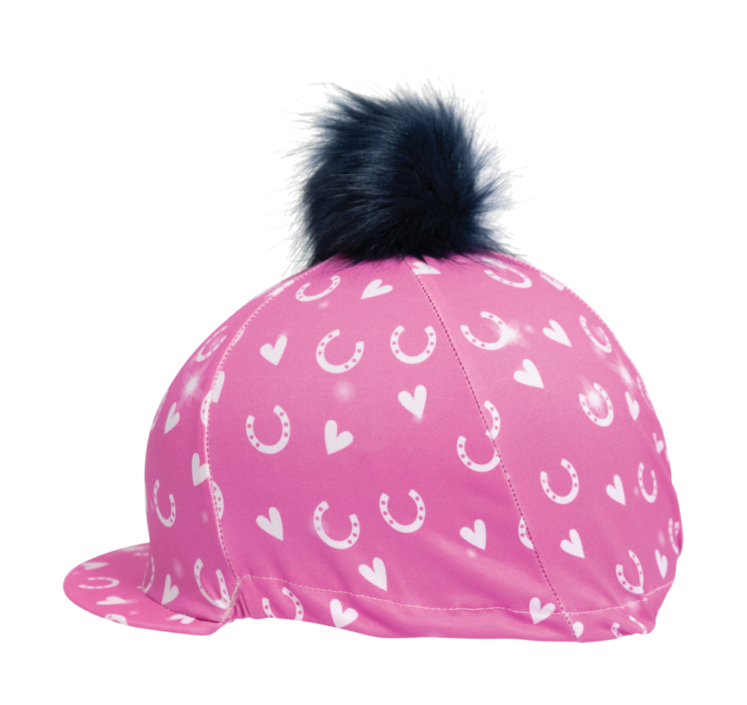 Little Rider Pony Fantasy Hat Cover #colour_navy-pink