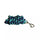 Mackey Cotton Walsall Clip Leadrope #colour_navy-green