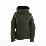 EQUIDRY Girl's Iris Waterproof Riding Jacket #colour_green