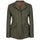 Equetech Claydon Tweed Junior Jacket #colour_green-herringbone
