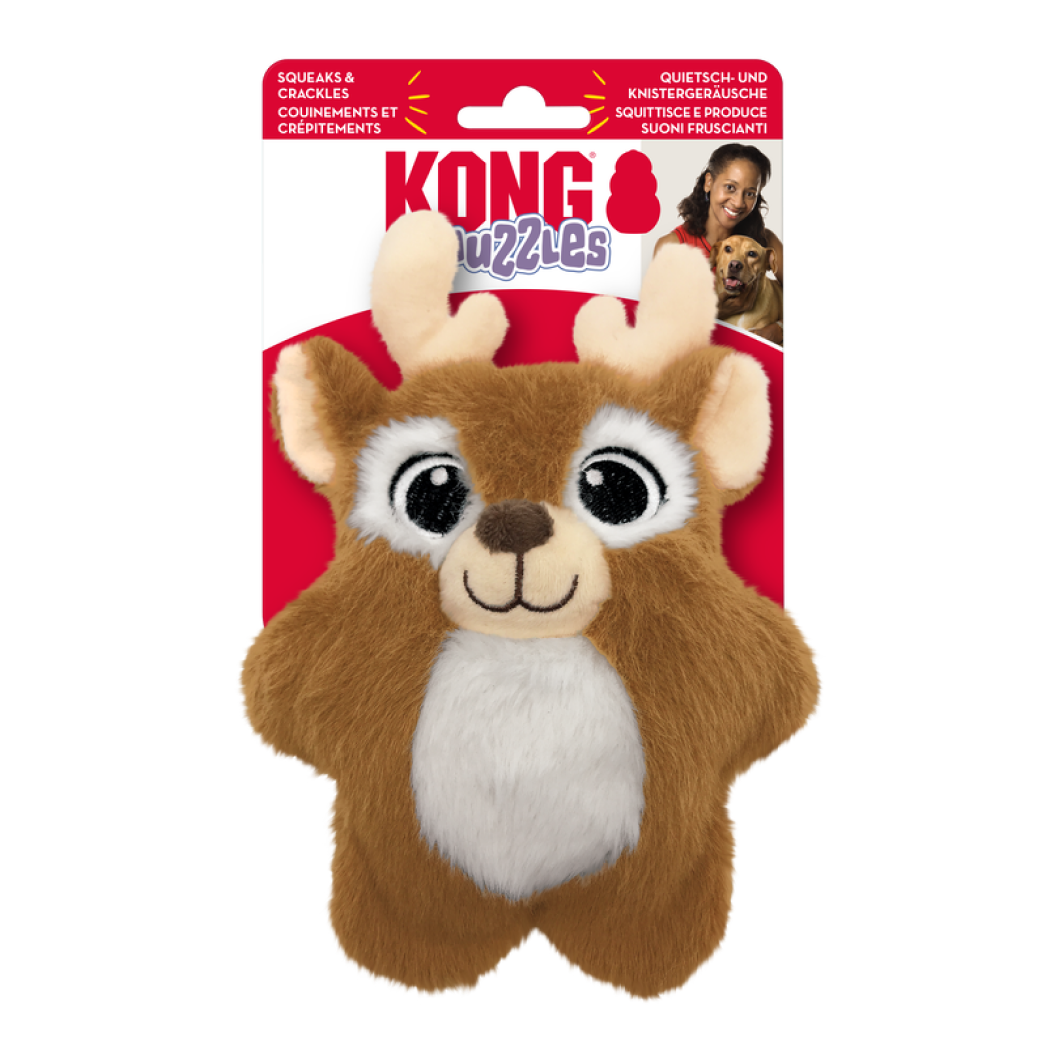 KONG Holiday Snuzzles Reindeer #size_m