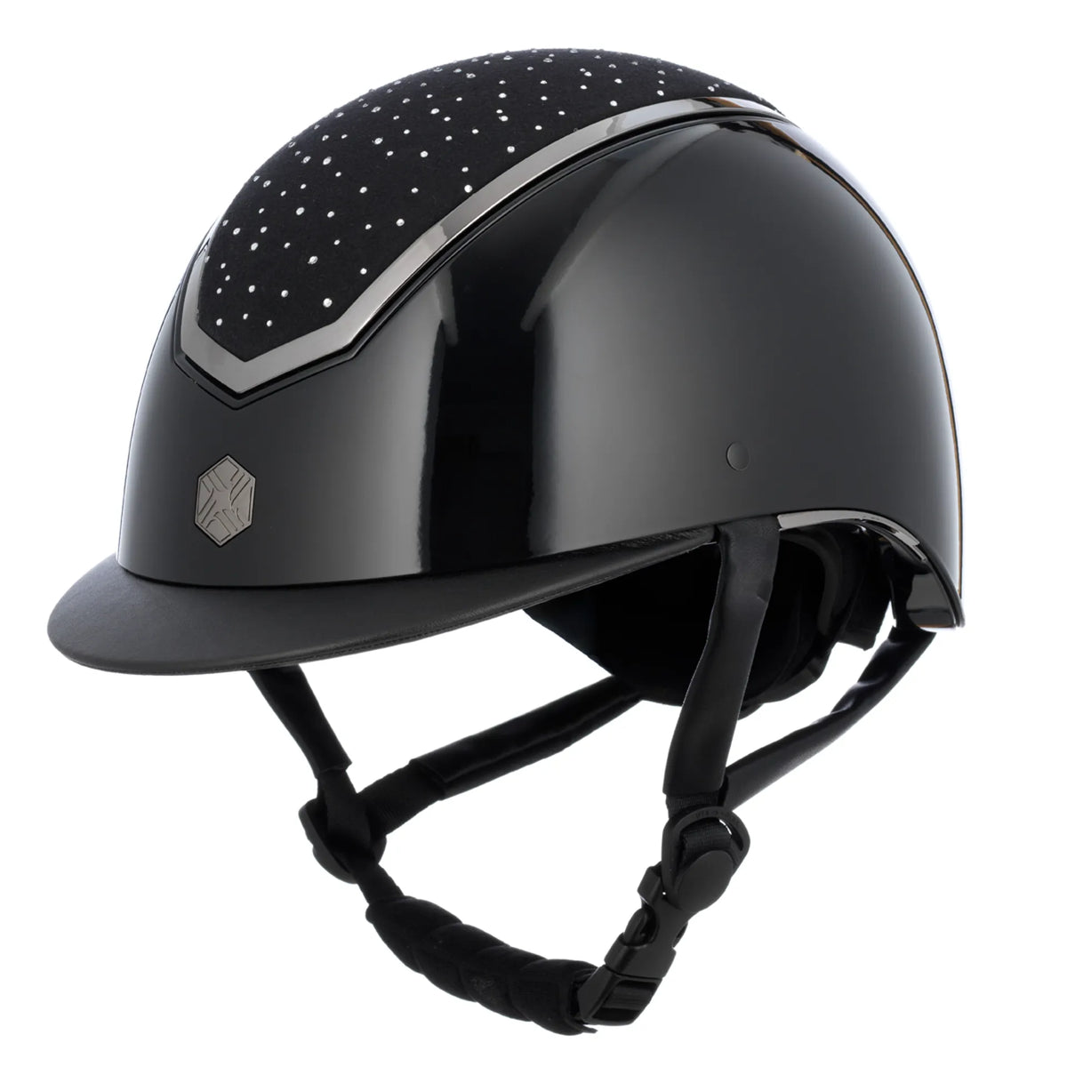Charles Owen Kylo Crystal Gloss Riding Hat