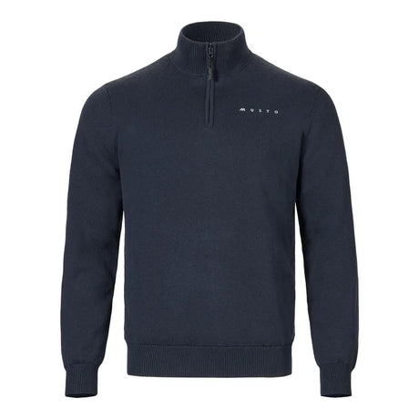 Musto Men's Evo Windproof Knit #colour_navy