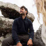 Musto Men's Evo Windproof Knit #colour_carbon