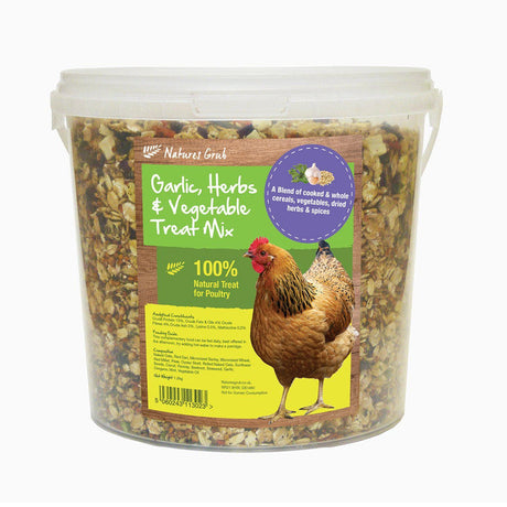 Nature's Grub Garlic Herbs & Vegetable Treat Mix #size_1.2kg