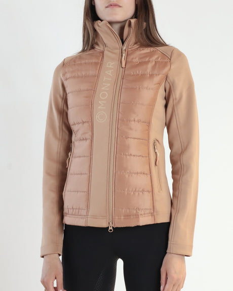 Montar Emma Ladies Quilted Jacket #colour_moonstone