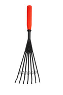 Red Gorilla Big Tidee Plastic Rake #colour_red