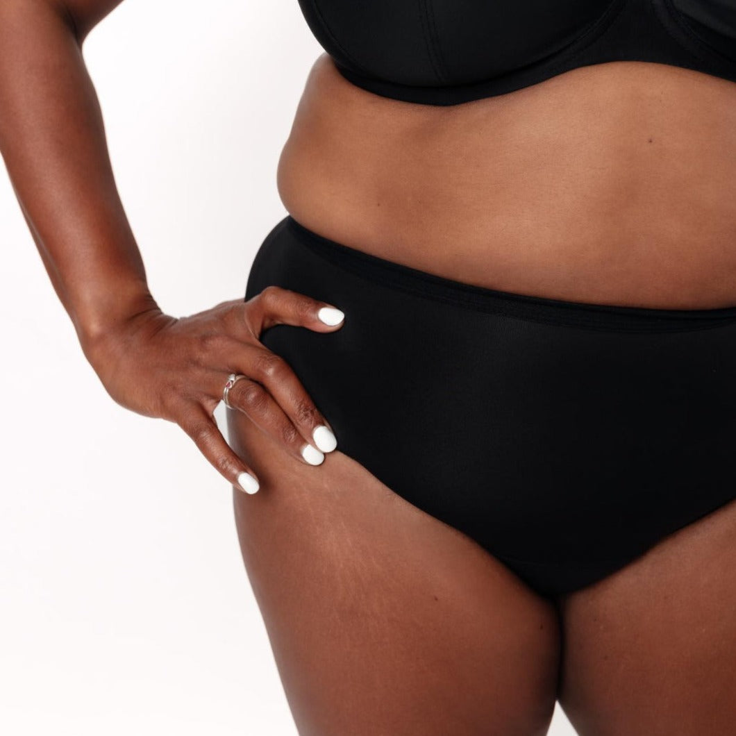 NIXI Body Susie Sporty Hip Hugger Underwear #colour_black