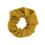 Showquest Pin Spot Scrunchie Sunshine & Navy
