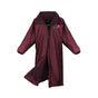EQUIDRY Women's Thick Fleece Evolution Stowaway Hood #colour_plum-plum
