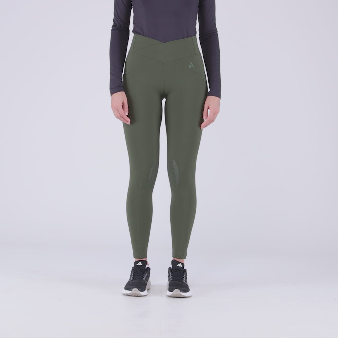 Shires Aubrion React Crossover Riding Tights