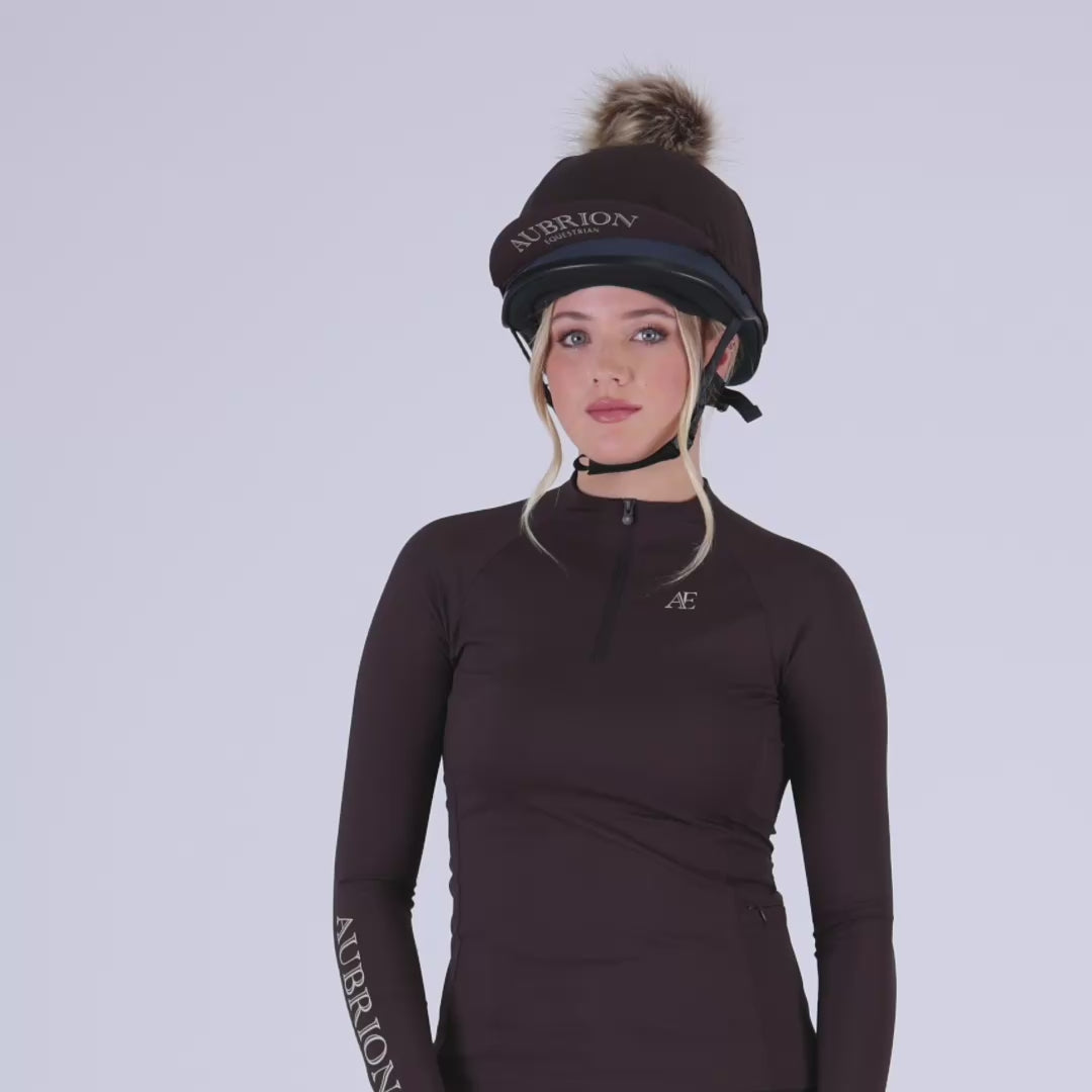 Shires Aubrion Equestrian Hat Cover