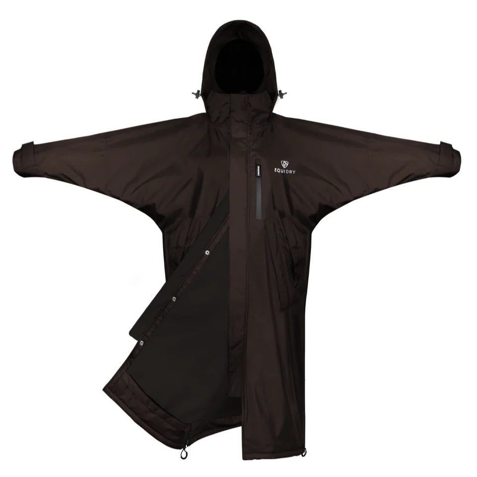 EQUIDRY Women's Thin Fleece Evolution #colour_rich-brown