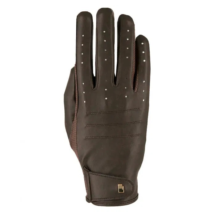 Roeckl Weldon Riding Gloves #colour_mocha-antique