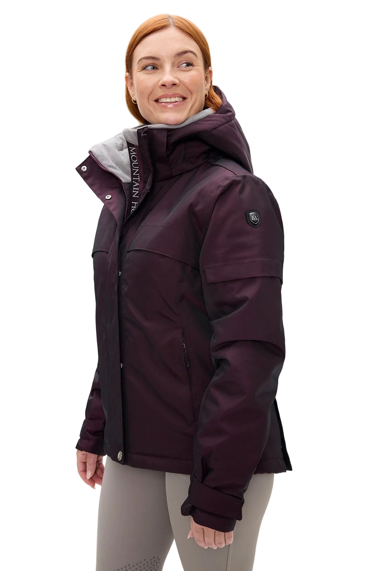 Mountain Horse Royal Grace Jacket #colour_deep-purple