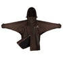 EQUIDRY Women's Thin Fleece Shortie #colour_rich-brown