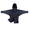 EQUIDRY Women's Thin Fleece Shortie #colour_navy-navy