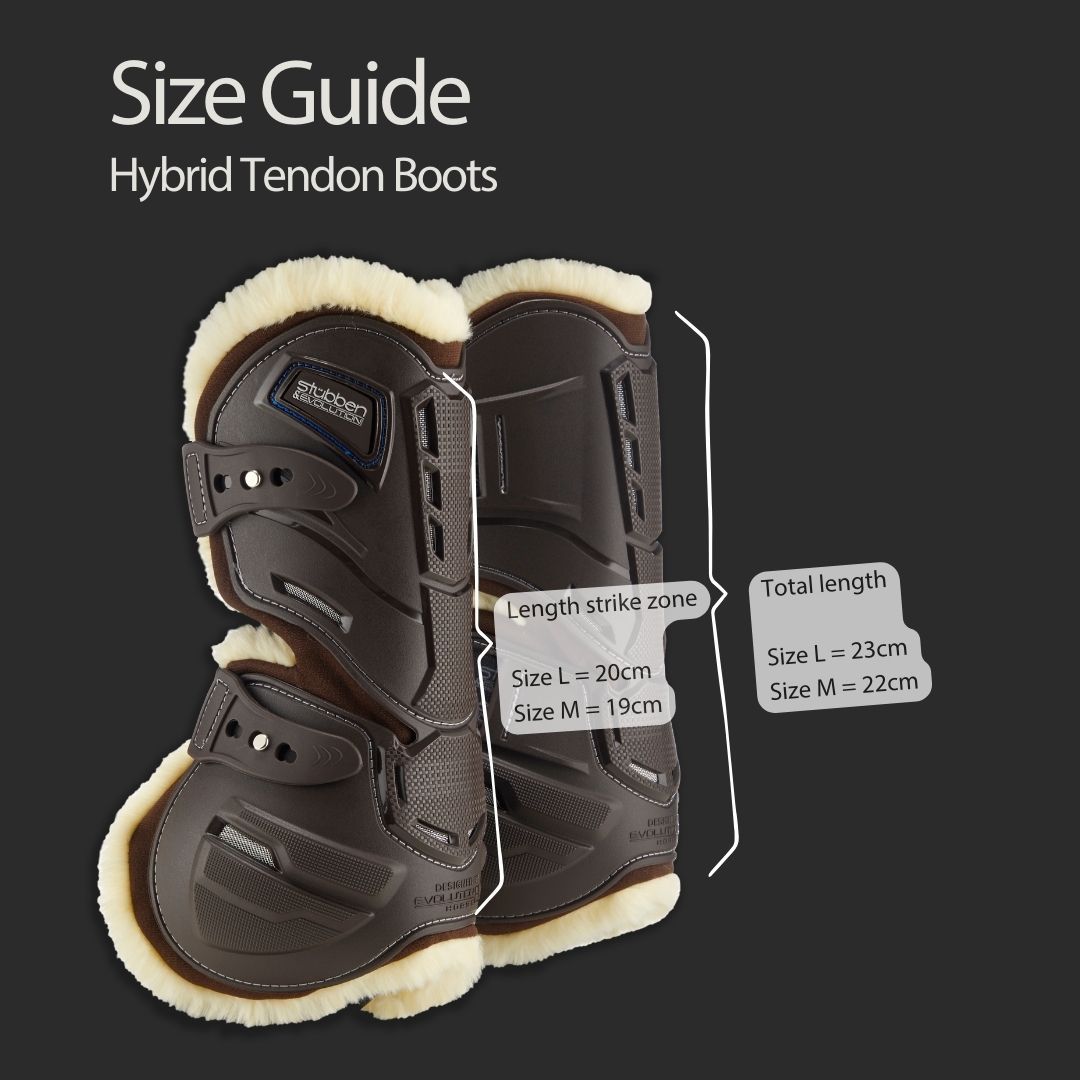 Stubben Freeflex Tendon Hybrid Fleece Boots - Stübben Australia M / Black Stubben Freeflex Tendon Hybrid Fleece Boots - Stübben Australia M / Black