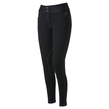 Equitheme Children's Pull-On Breeches #colour_navy