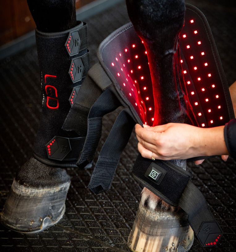 Horseware Ireland LED Red Light Therapy Leg Wraps Pair