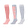 Toggi Womens Fairisle 3 Pack Socks #colour_blue-pink