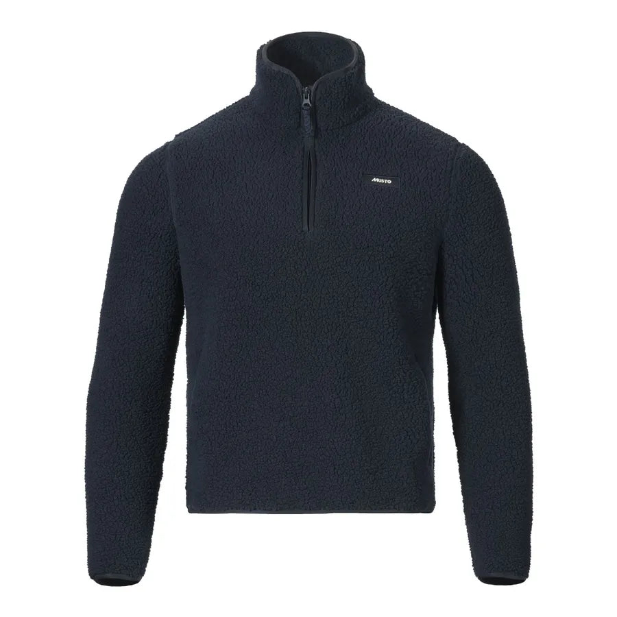 Musto Women's Cove Deep Pile Fleece #colour_navy