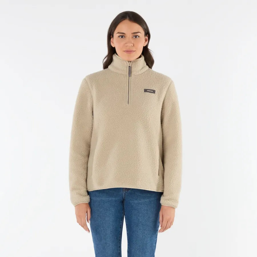 Musto Women's Cove Deep Pile Fleece #colour_pure-cashmere