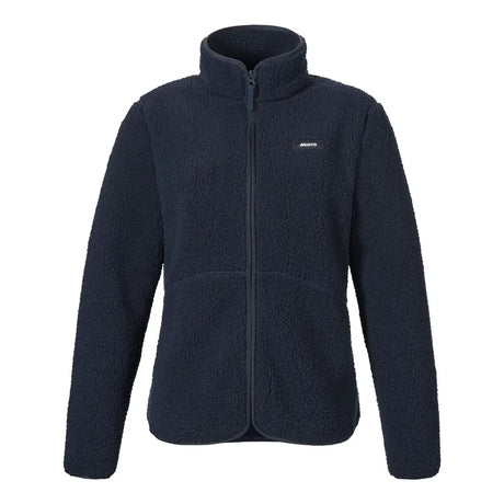 Musto Women's Cove Deep Pile Fleece Jacket #colour_navy