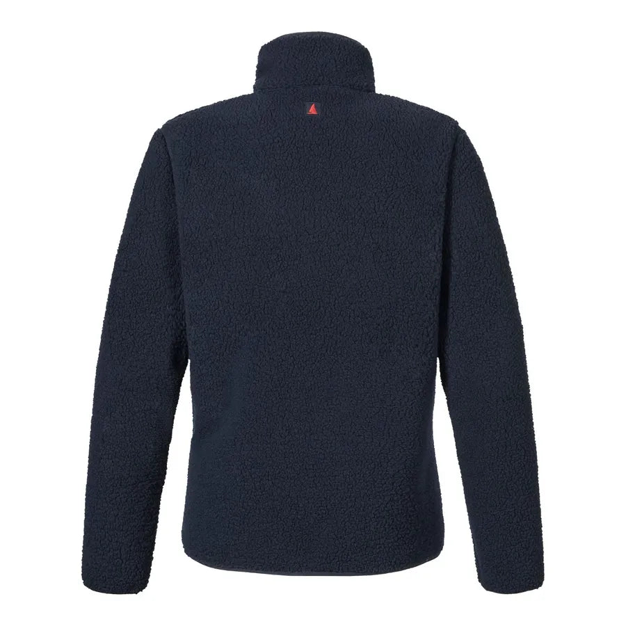 Musto Women's Cove Deep Pile Fleece Jacket #colour_navy