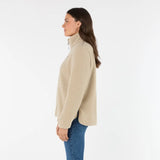 Musto Women's Cove Deep Pile Fleece Jacket #colour_pure-cashemere