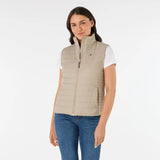 Musto Women's Original Lite Puffer Vest #colour_pure-cashmere