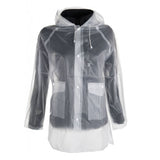 Veste de pluie transparente pour enfants HKM