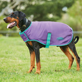 Weatherbeeta Comfitec Windbreaker Free Parka Dog Coat #colour_bright-purple-green