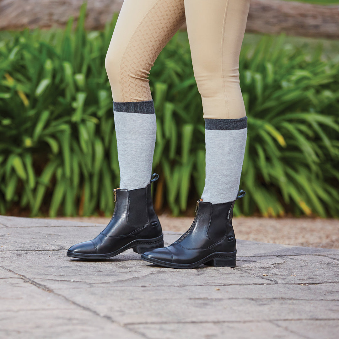 Dublin Paramount Zip Paddock Boots #colour_black