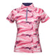 Weatherbeeta Ruby Printed Short Sleeve Top #colour_pink-swirl-marble-print