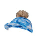 Weatherbeeta Marble Hat Silk #colour_blue-swirl-marble-print