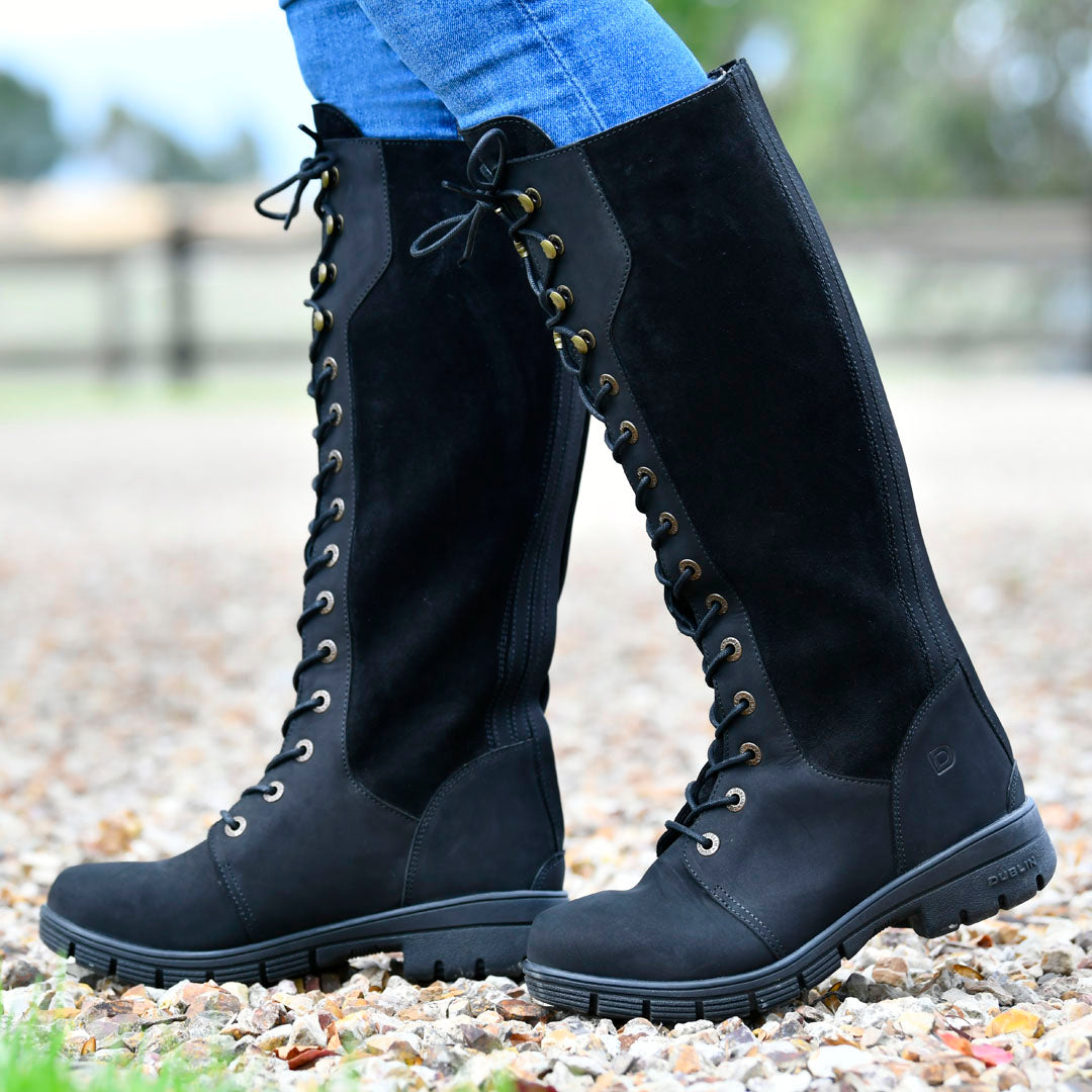 Dublin Sloney Country Boots #colour_black