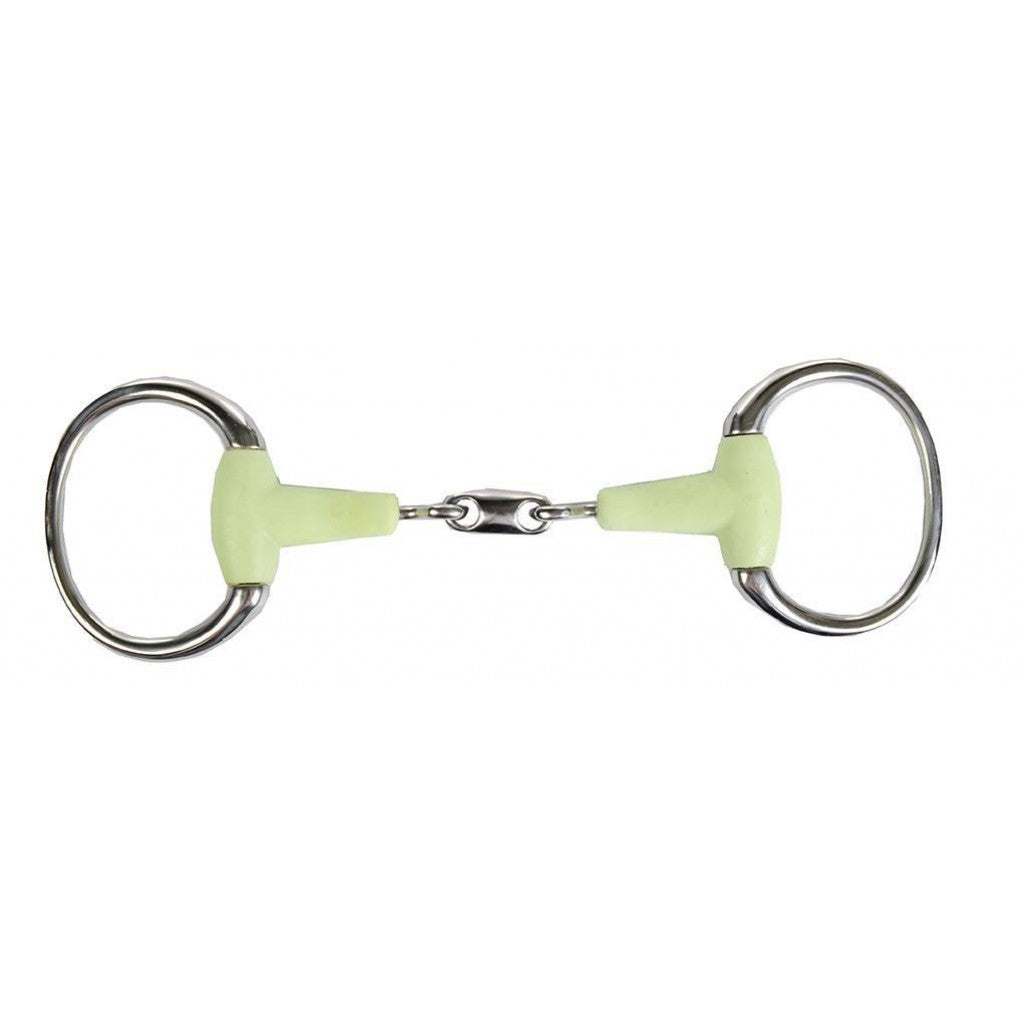 HKM Eggbutt Snaffle With Lozenge 18mm Apple Flavour