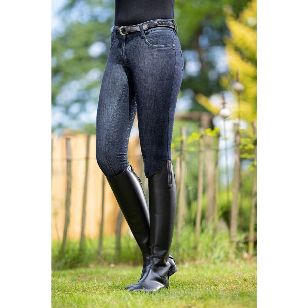 HKM Miss Blink Easy Ladies Riding Breeches With Silicone Full Seat