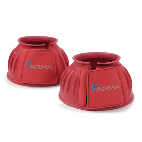 Shires ARMA Touch Close Over Reach Boots #colour_red