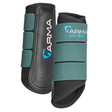 Shires ARMA Neoprene Brushing Boots #colour_black-green