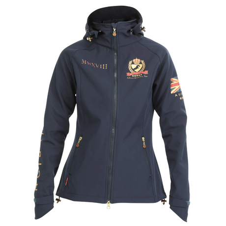 Shires Aubrion Team Softshell Jacket #colour_navy