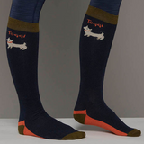 Toggi Fido Ladies Socks #colour_terracotta-navy-sage
