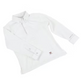 Shires Aubrion Childs Long Sleeve Tie Shirt #colour_white