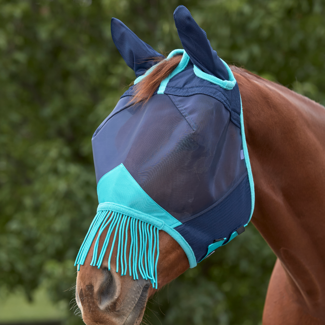 Weatherbeeta ComfiTec Deluxe Fine Mesh Mask With Ears & Tassels – GS ...