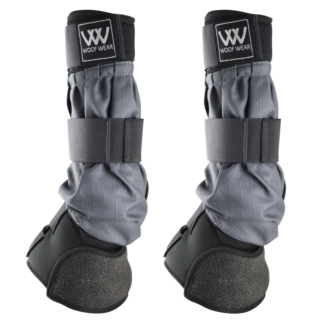 Bottes De Brossage Woof Wear Club 2025 Pour Chevaux - Noir, Paire - 4